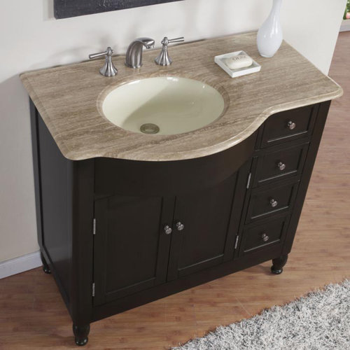 Winston Porter New Milford 38'' Free Standing Single Bathroom Vanity